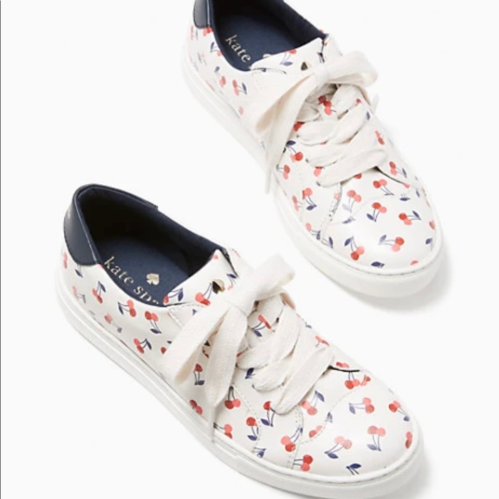 New! Kate Spade Cherry sneakers